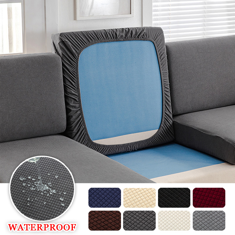 Outdoor Furniture No Cushions - 1pc 방수 소파 쿠션 커버 자카드