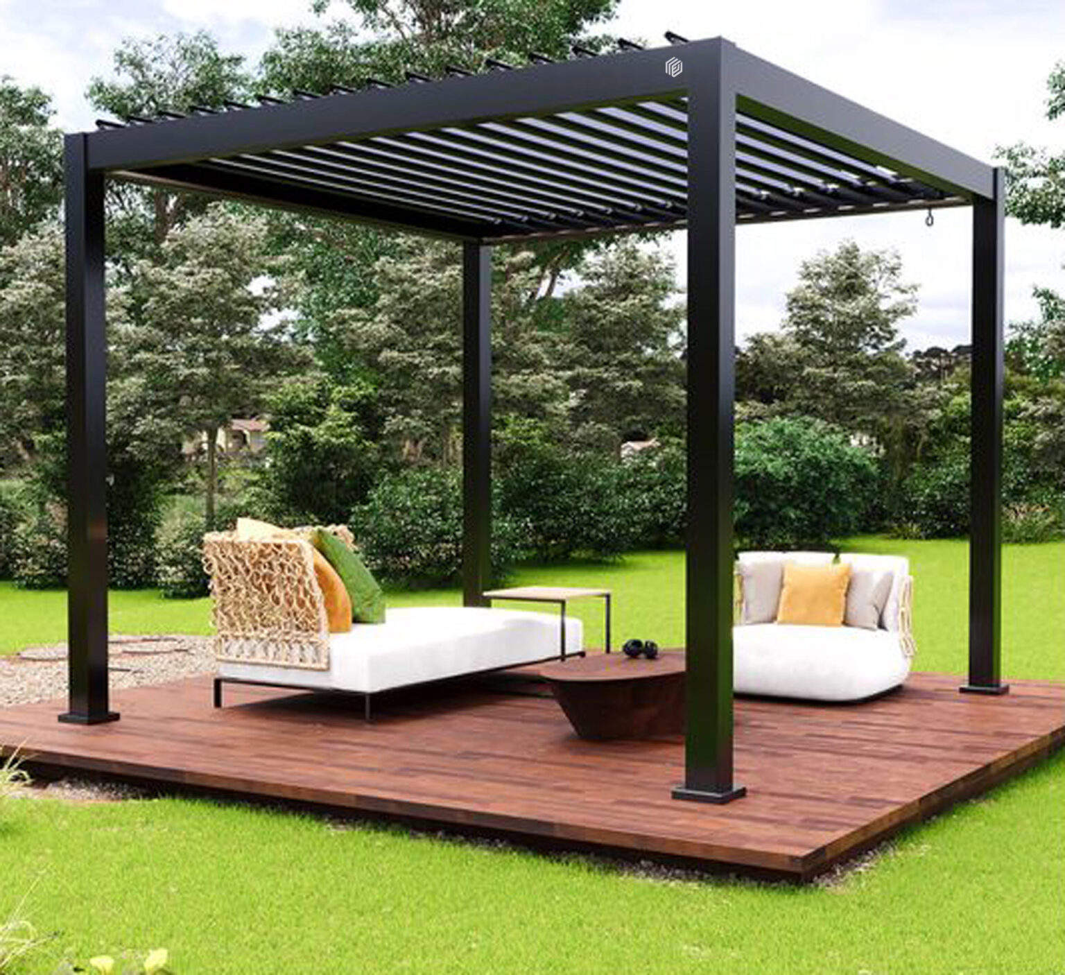 Outdoor Furniture Ideas - 다양한 크기의 야외 방수 친환경 파빌리온