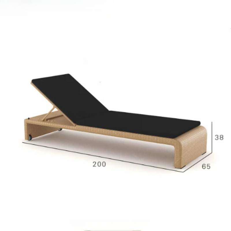 Outdoor Furniture No Cushions - 선 라운저 쿠션 접이식 조절 가능한