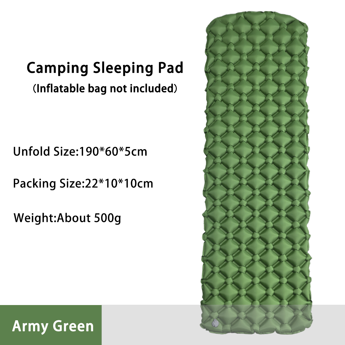 Outdoor Furniture Pads - 캠핑용 에어매트 텐트 접이식 캠프 침대