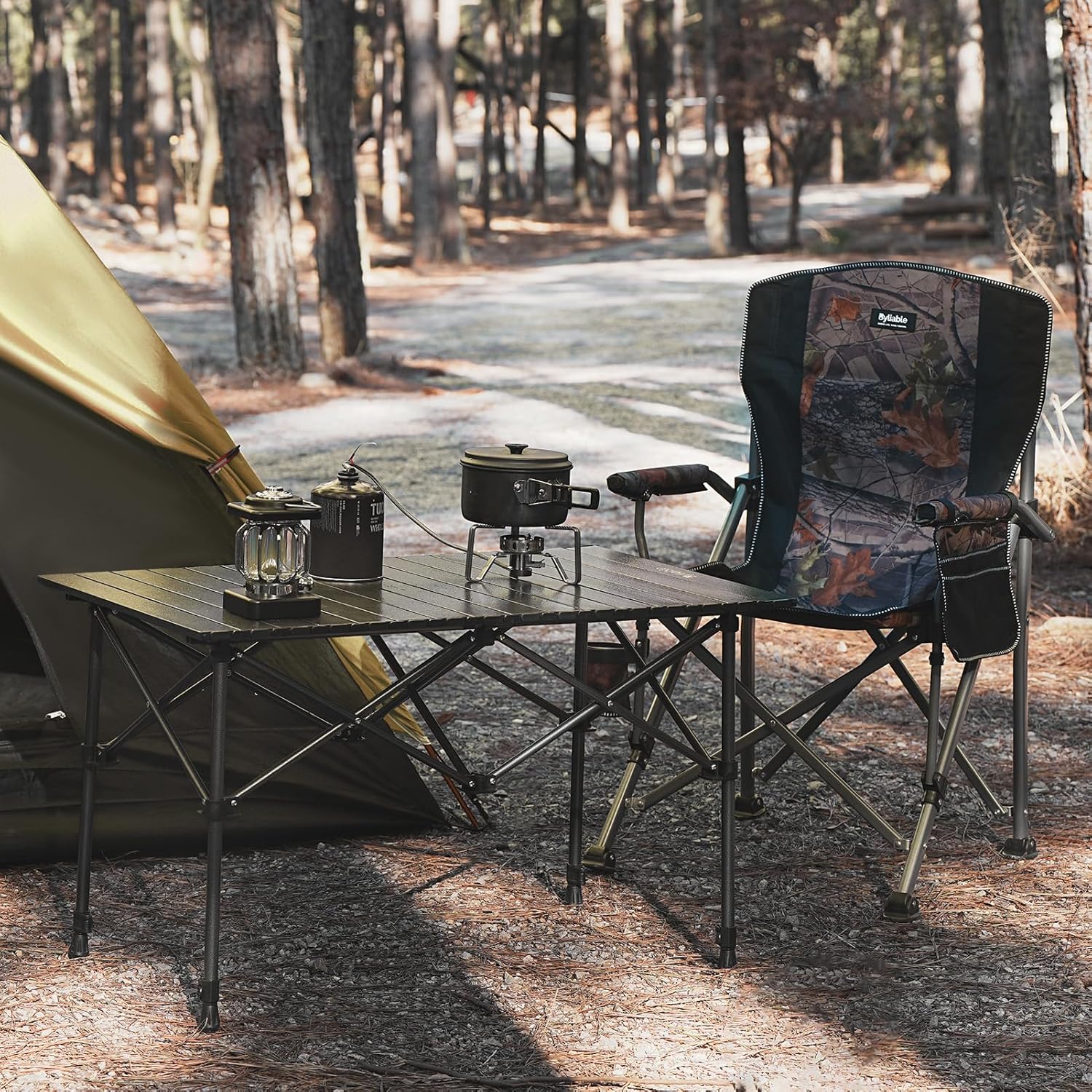 접이식 휴대용 캠핑 테이블 알루미늄 접이식 경량 롤업  - Outdoor Furniture Europe 리뷰 및 가격