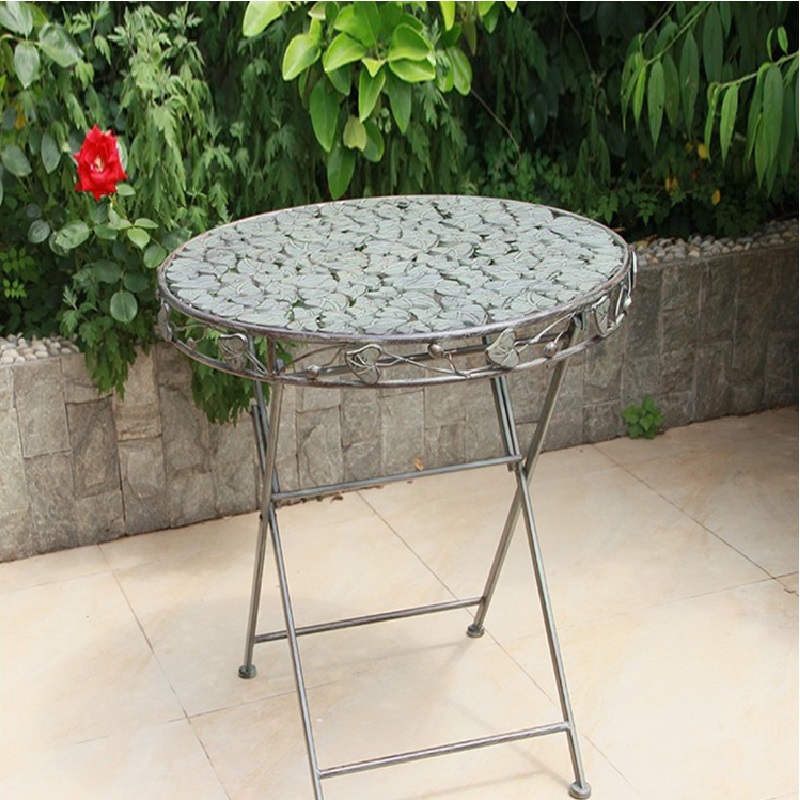 Old Courtyard Retro Iron Table - Outdoor Furniture Europe 리뷰 및 가격