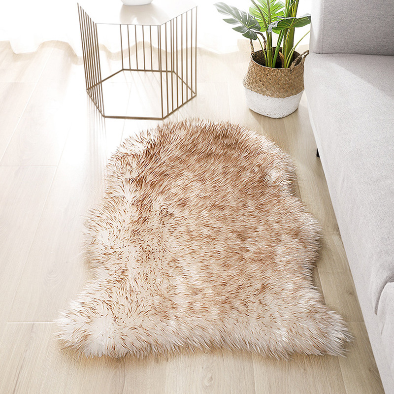 부드러운 모피 인공 양피 러그 의자 커버 쿠션 침실 거 - Outdoor Furniture No Cushions 리뷰 및 가격