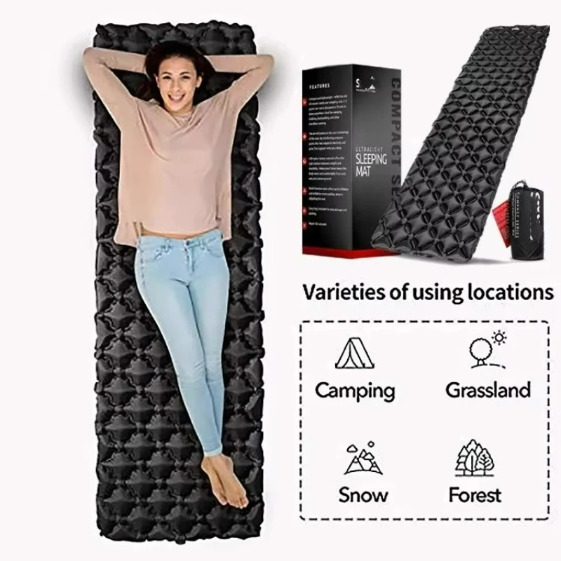야외 장비, 초경량 접이식 방수 에어매트 40D 내마모 - Outdoor Furniture Pads 리뷰 및 가격