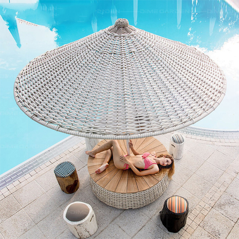 현대적인 야외 라탄 우산 아이디어: 야외 B&B, 해변 - Outdoor Furniture Ideas 리뷰 및 가격