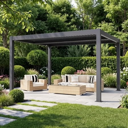 야외 설치가 간편한 알루미늄 합금 파빌리온 허리케인 충 - Outdoor Furniture Ideas 리뷰 및 가격
