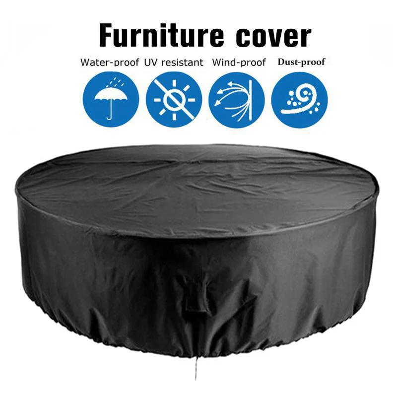 화덕 커버 라운드 화로 스토브 커버, 방수 방풍 햇빛  - Outdoor Furniture Ideas 리뷰 및 가격