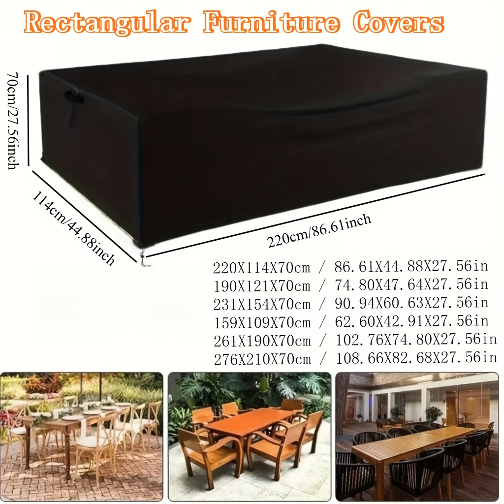 다양한 크기의 야외 파티오 가구 커버, 정원 및 파티오 - Outdoor Furniture Ideas 리뷰 및 가격