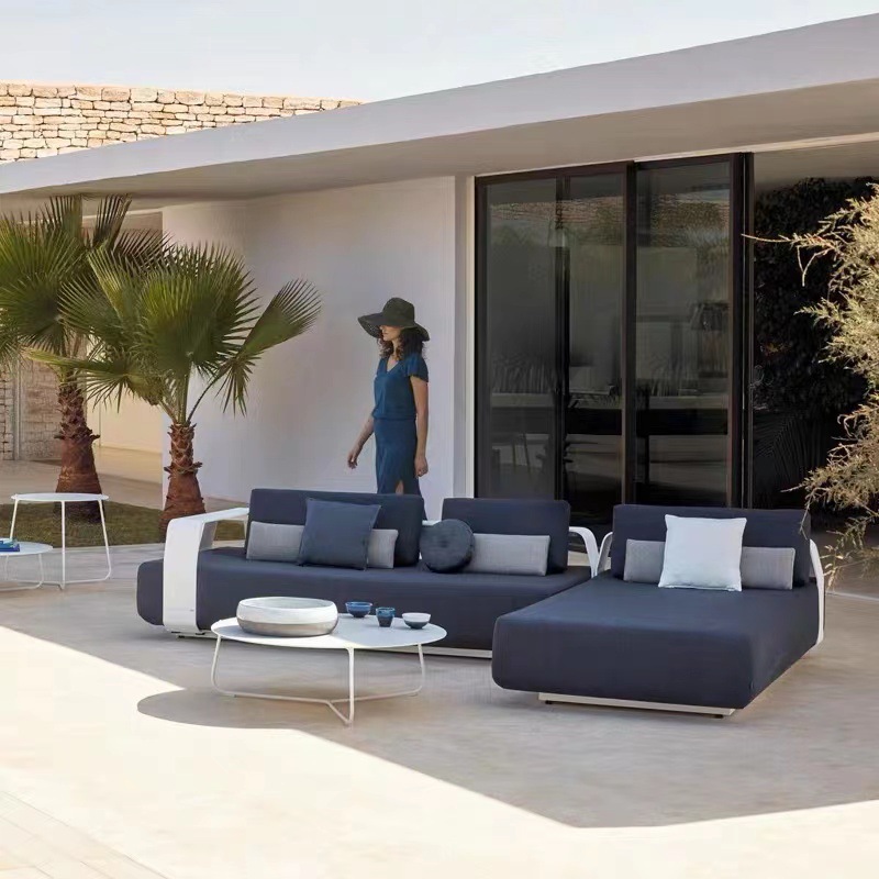 소파 세트 맞춤형 야외 소파 안뜰 알루미늄 합금 레저  - Outdoor Furniture Europe 리뷰 및 가격