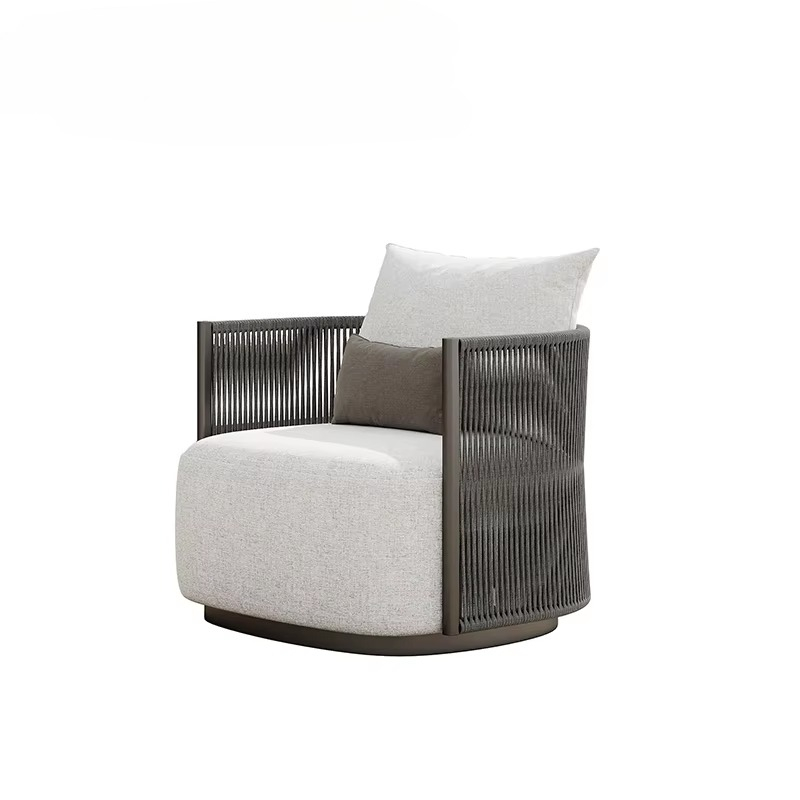 파티오 세트 정원 수영장 로프 모던 소파 럭셔리 소파  - Outdoor Furniture L Shape 리뷰 및 가격