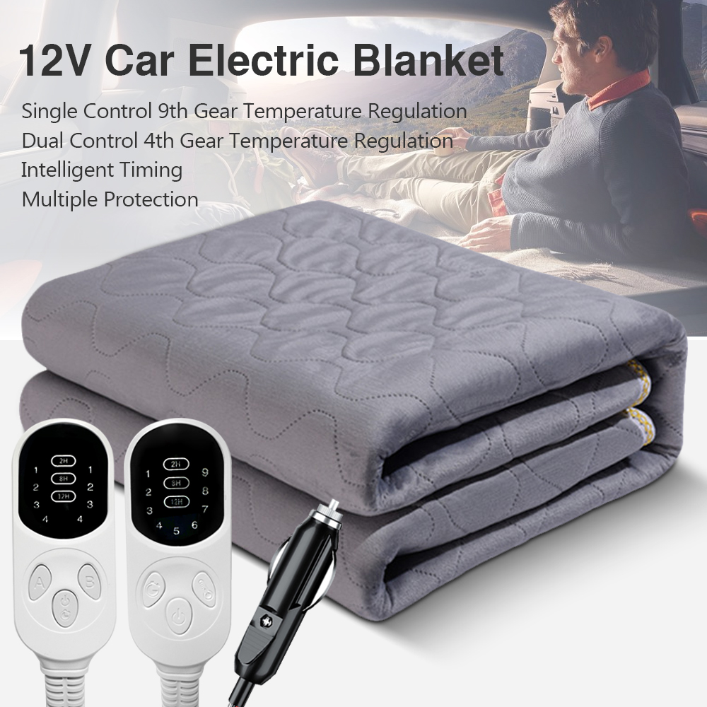 12V 자동차 전기 담요 난방 레벨 조절 가능 여행용  - Outdoor Furniture Pads 리뷰 및 가격
