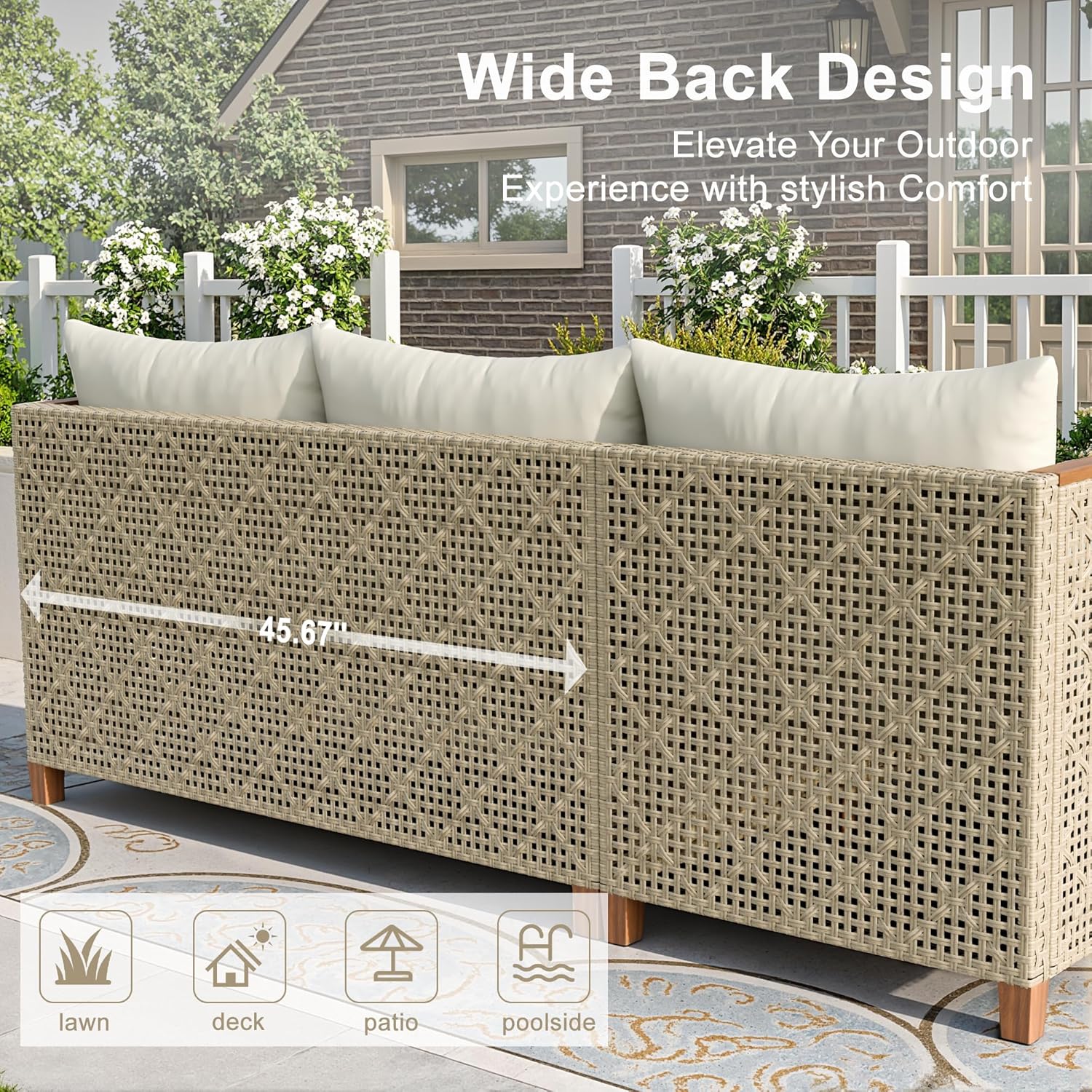 전천후 모듈형 PE 위커 L자형 소파 세트 수공예 쿠션 - Outdoor Furniture L Shape 리뷰 및 가격