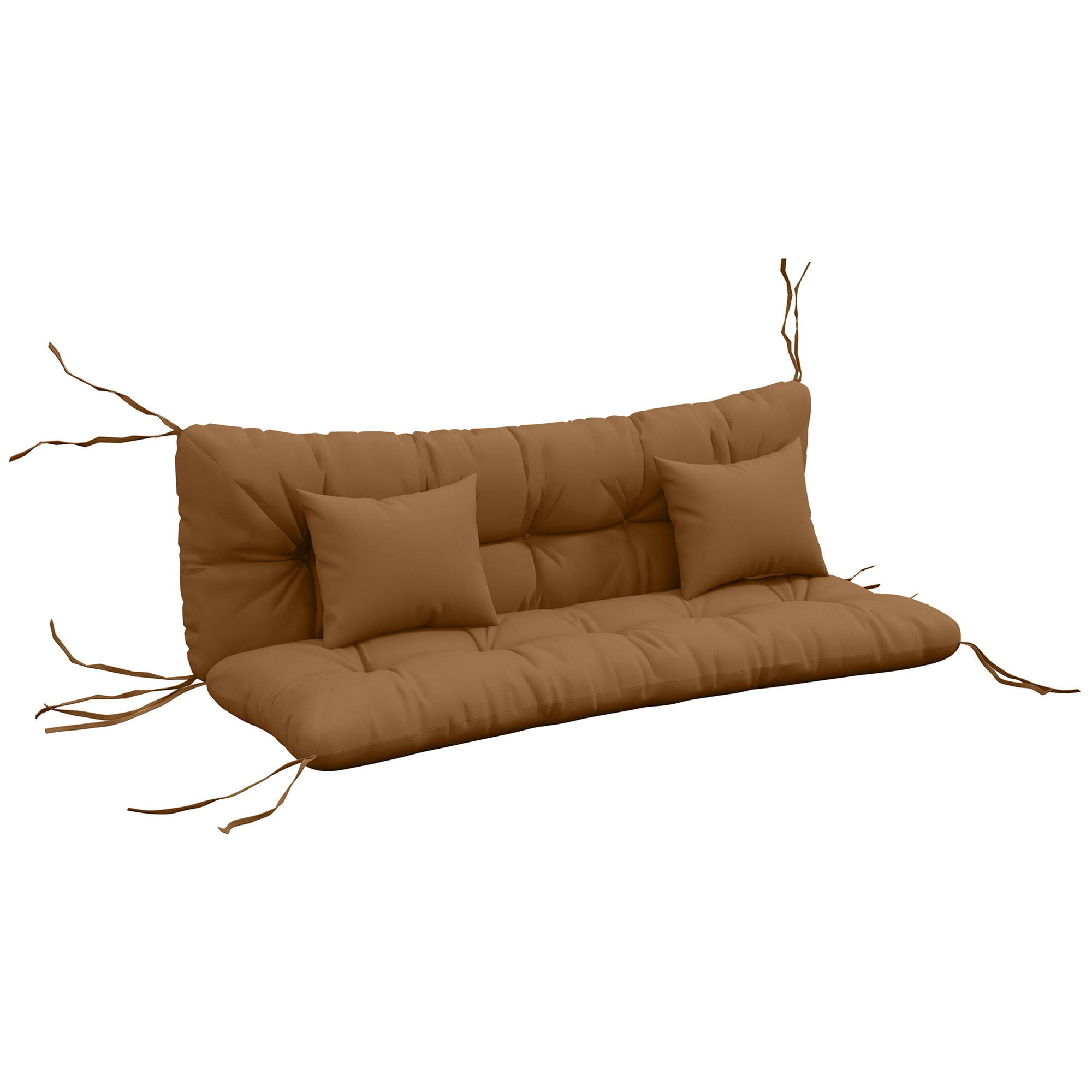 59인치 터프티드 벤치 쿠션 및 장식용 베개, 교체용  - Outdoor Furniture Ideas 리뷰 및 가격