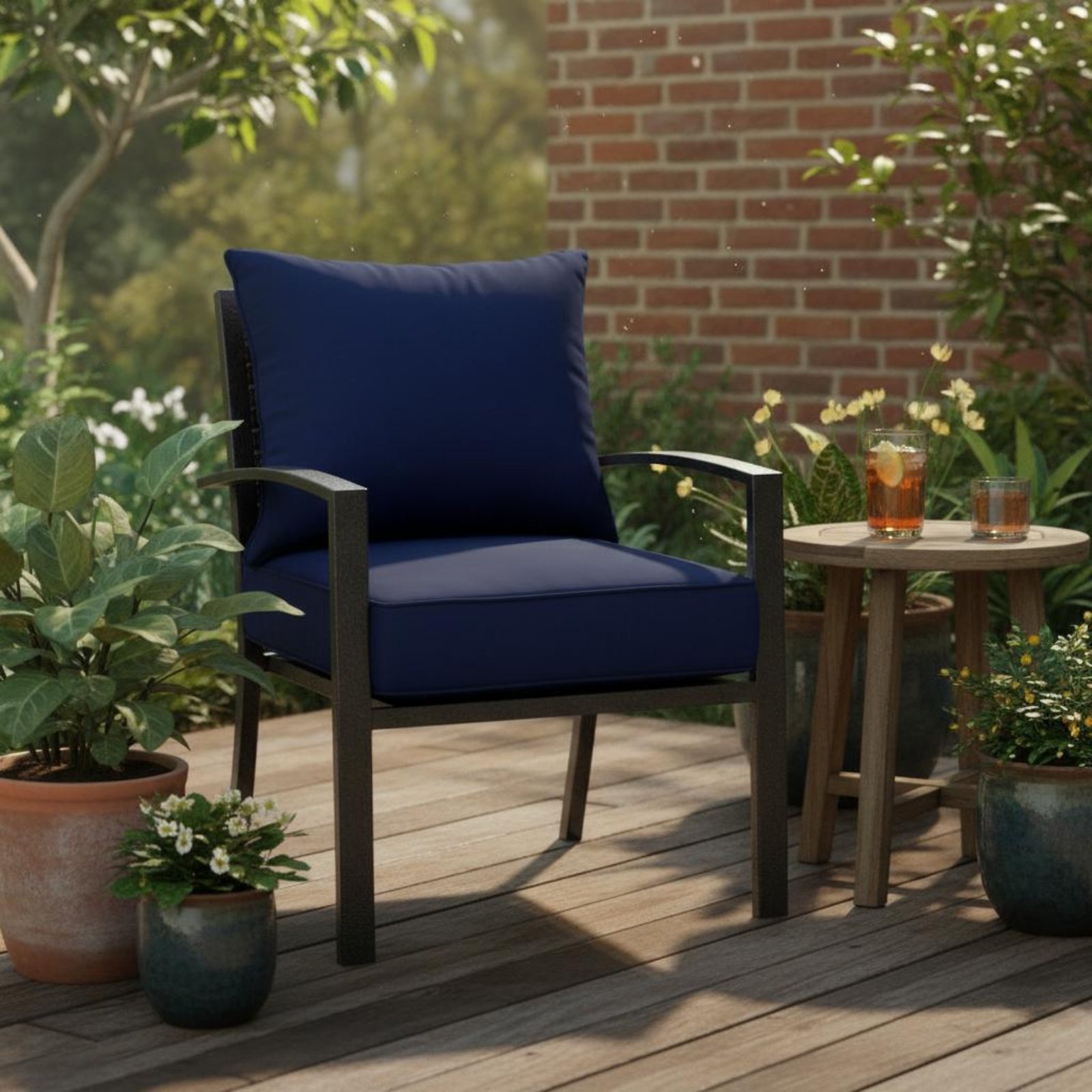 파티오 의자 패드 숨겨진 잠금장치 파티오 의자 패드 세 - Outdoor Furniture Pads 리뷰 및 가격