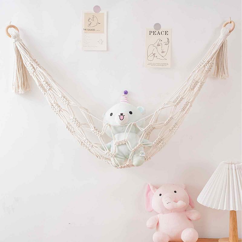 Macrame 해먹 그물 장난감 보관 보호 장식, 어린 - Outdoor Furniture Kids 리뷰 및 가격